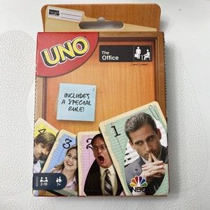 2 UNO the Office Card Game with 112 Cards &Instructions